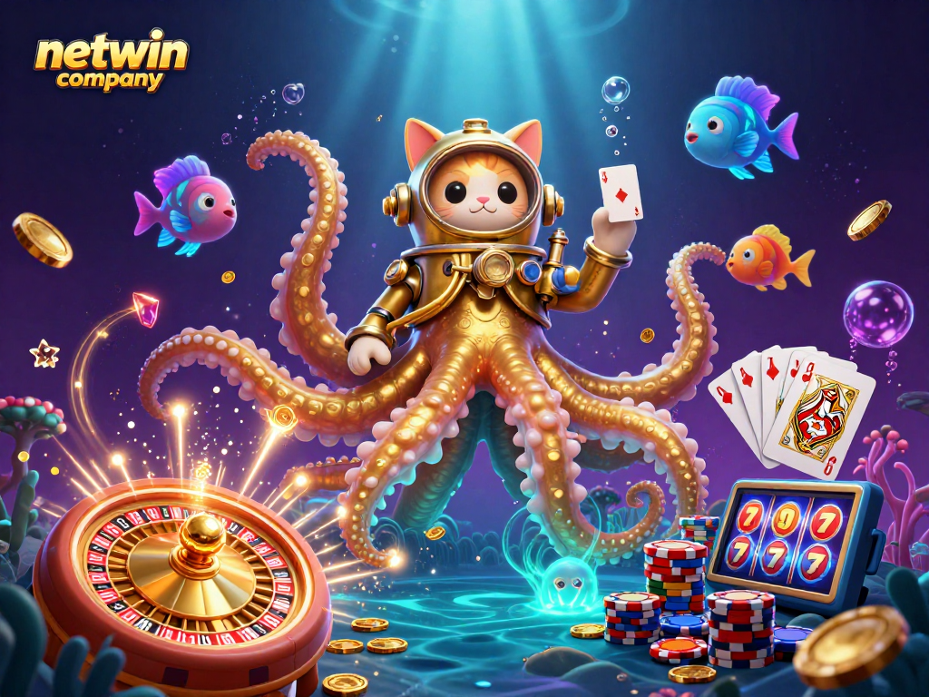 Experience the netwin company magic with high-energy 3D casino adventure featuring dazzling casino elements.