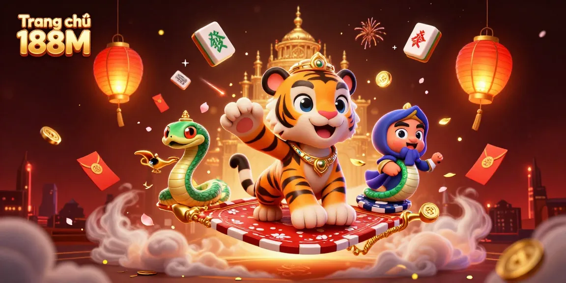 Win big with thrilling games at Trang chủ 188M featuring vibrant casino elements.