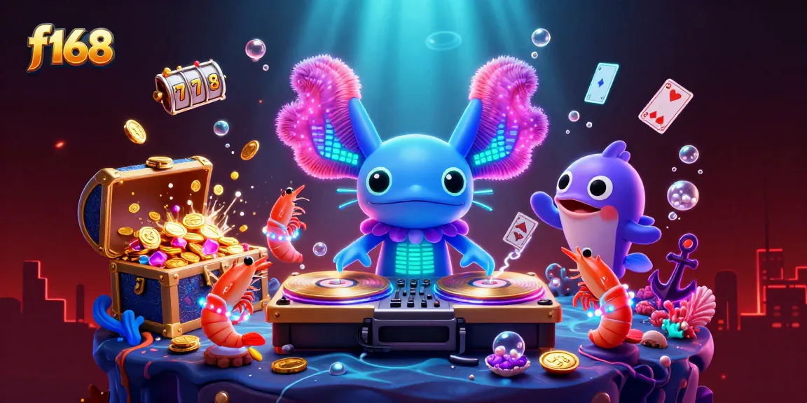 Engage with f168's thrilling casino world featuring vibrant characters and dynamic gaming elements.