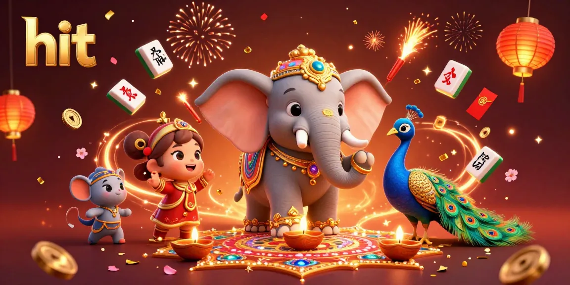 Engage in hit gaming action with colorful 3D characters and vibrant casino elements.